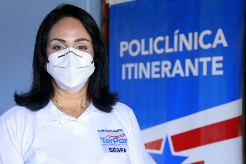 BelÃ©m, ParÃ¡, Brasil. ÃšLTIMO DIA POLICLINICA ITINERANTE - Alessandra Amaral, coordenadora poli itinerante - 30/08/2020. Foto: Ricardo AmanajÃ¡s / Ag ParÃ¡. <div class='credito_fotos'>Foto: Ricardo Amanajás / Ag. Pará   |   <a href='/midias/2020/originais/6777_de6edc3f-4c65-3899-08b0-9b67ddc1ab00.jpg' download><i class='fa-solid fa-download'></i> Download</a></div>