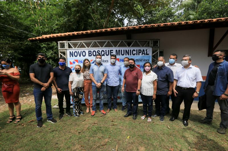 Governo do Estado Inaugura Bosque Municipal de Benevides <div class='credito_fotos'>Foto: Jader Paes / Agência Pará   |   <a href='/midias/2020/originais/7146_918ba03c-57b9-0acd-feda-6915ebbb8f96.jpg' download><i class='fa-solid fa-download'></i> Download</a></div>