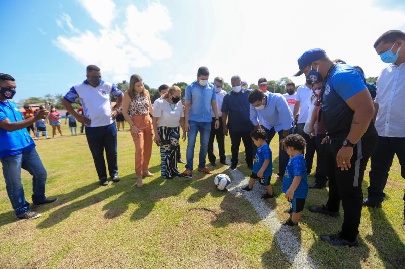 Inauguração do Estádio Municipal Begozão - Benevides <div class='credito_fotos'>Foto: Jader Paes / Agência Pará   |   <a href='/midias/2020/originais/7147_1485f1a3-2c7e-25a4-f957-03822d952541.jpg' download><i class='fa-solid fa-download'></i> Download</a></div>