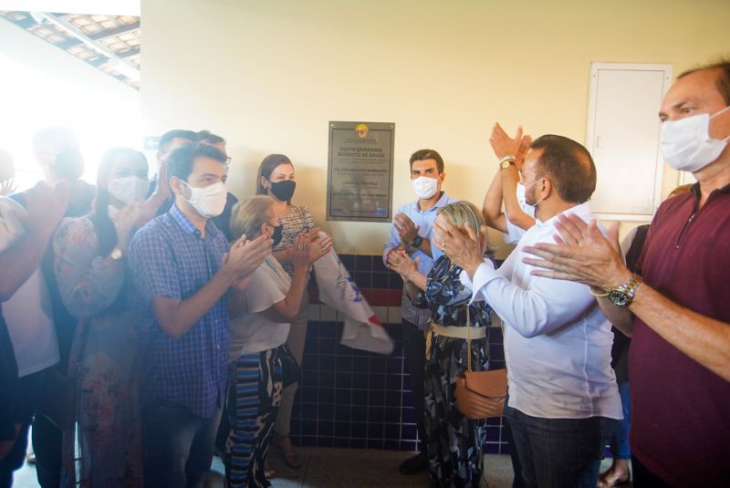 Governo inaugura Escola Severiano Benedito de Souza em Santa Maria do Pará <div class='credito_fotos'>Foto: Marco Santos / Ag. Pará   |   <a href='/midias/2020/originais/7152_80ec17c9-8ba2-19b3-f24e-a7e9f813a214.jpg' download><i class='fa-solid fa-download'></i> Download</a></div>