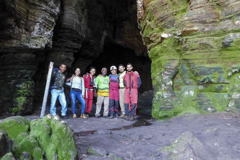 Araguaia possuem um rico Patrimônio Espeleológico, representado por mais de 475 cavernas, com destaque para a Caverna Serra das Andorinhas <div class='credito_fotos'>Foto: ASCOM / IDEFLOR-BIO   |   <a href='/midias/2020/originais/7153_f6d4fa1a-5c74-5ee7-f214-133f9471dcc7.jpg' download><i class='fa-solid fa-download'></i> Download</a></div>