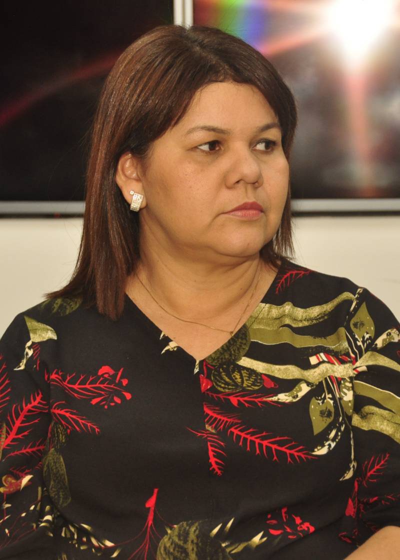 Sâmia Borges, diretora de Políticas de Atenção Integral à Saúde