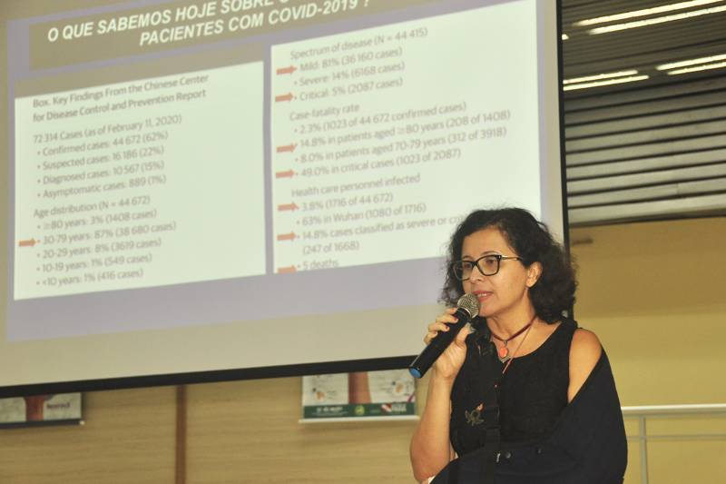 Irna Carneiro, médica infetologista do HSM