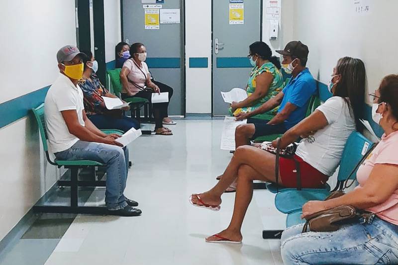 Além de consultas, também foram ofertadas tomografias e exames de laboratórios