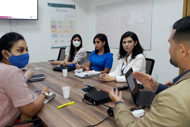 Reunião no Centro Integrado de Inclusão e Reabilitação (CIIR)