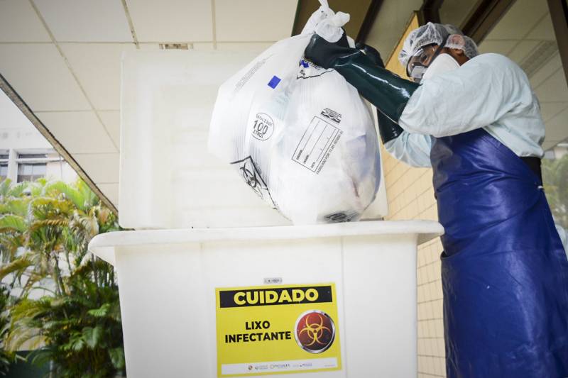 Descarte correto de lixo infectante pode ajudar a evitar contaminação do meio ambiente