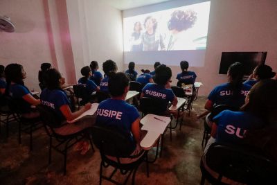 galeria: Projetar o Futuro' leva cinema e debate para internas do Centro de Reeducação Feminino em Ananindeua
