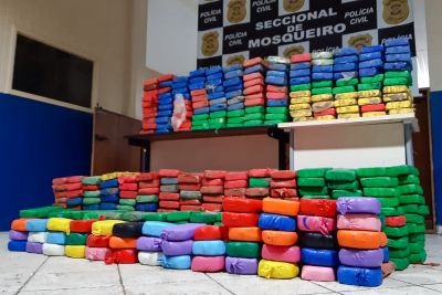 galeria: Polícia Civil realiza a maior apreensão de cocaína já registrada no Pará