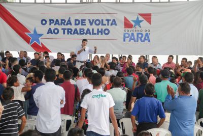 galeria: Governo entrega escola, cheques moradia e promove regularização fundiária em Ipixuna do Pará
