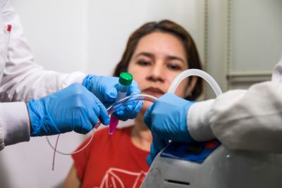 galeria: Lacen-PA faz treinamento em coleta de amostras de casos suspeitos de Covid-19