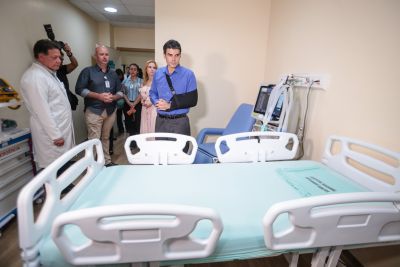 notícia: Hospital Abelardo Santos é referência para internação de paciente com Covid-19