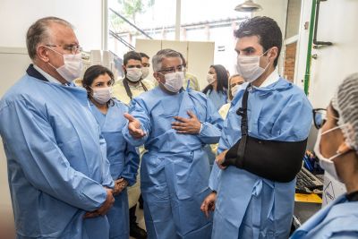 notícia: Técnicos de 14 estados responsáveis pelo diagnóstico do Covid-19 são treinados no Pará