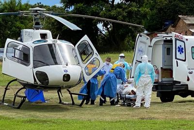 notícia: Transporte aeromédico acelera atendimento a pacientes no oeste do Pará