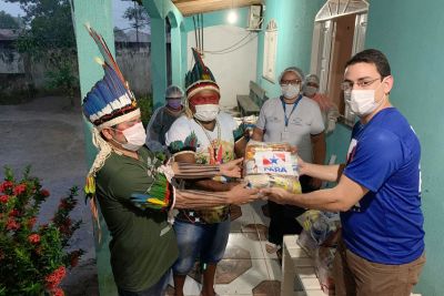 galeria: Governo faz entrega de cestas de alimentos para comunidades indígenas