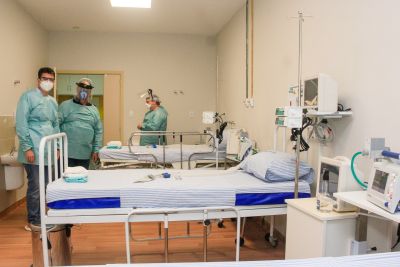 galeria: Estado amplia leitos de UTI no Hospital dos Caetés com entrega de 27 novos respiradores