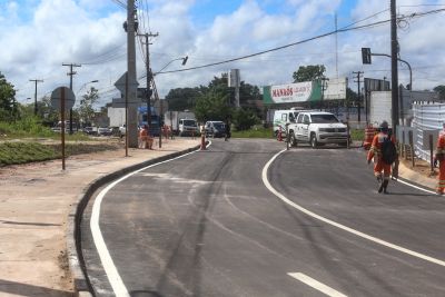 notícia: Tráfego em Marituba será desviado para construção de túneis