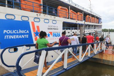 galeria: Policlínica Itinerante atende mais de 2.000 moradores de seis municípios do Marajó