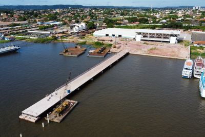 Investimentos na construção e modernização de terminais hidroviários integram regiões