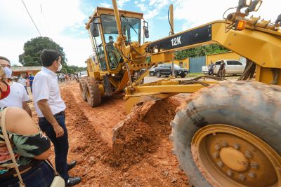 notícia: Governo assina ordem de serviço e investe mais de R$ 33 milhões em asfalto da PA-140