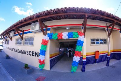 galeria: Governador Entrega Escola Prof Florentina Damasceno Município de Santa Luzia