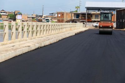 galeria: Sedop dá sequência à pavimentação da Avenida Tucunduba