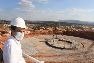 galeria: Governador visita obras da Usina da Paz em Paraupebas