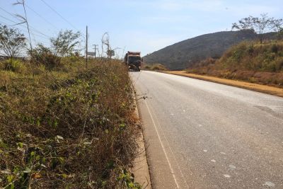 galeria: Governo inicia obras de reconstrução da PA-275, em Parauapebas