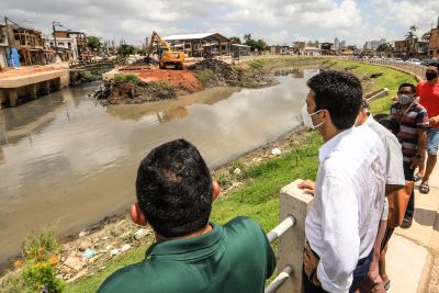 galeria: Governador acompanha obras no Tucunduba- Terra Firme