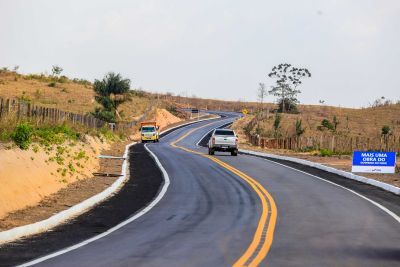 galeria: Pavimentada e sinalizada, rodovia Carne de Sol é entregue pelo Estado para integrar o sudeste do Pará