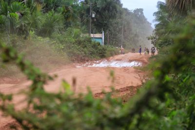 galeria: Governo inicia obras de reconstrução da rodovia PA-407, no município de Igarapé-Miri