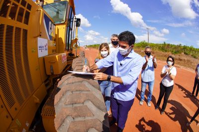 galeria: Governo do Estado inicia obras da PA-423, em Monte Alegre