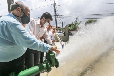 galeria: Inauguração do centro de abastecimento de água em Icoaraci