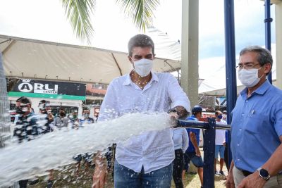 galeria: Governo entrega asfalto, água de qualidade e anuncia melhorias na saúde em São Caetano de Odivelas