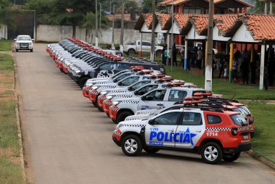 galeria: Governo reforça segurança e entrega viaturas para a PM de São Félix do Xingu