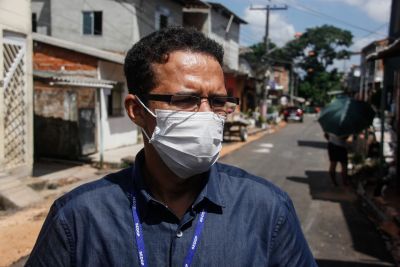 galeria: 'Asfalto por Todo o Pará' avança no bairro da Marambaia em Belém