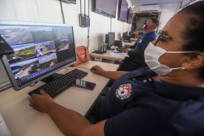 galeria: Imagens do Centro Integrado de Comando da Segup em salinas