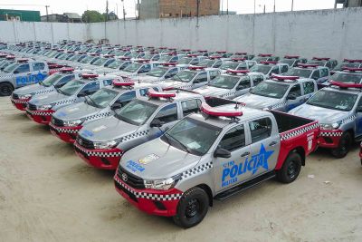 Renovação de frota e investimentos em equipamentos modernos são marcos históricos para a PM do Pará