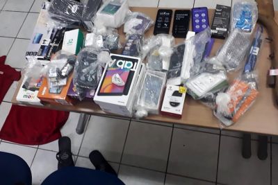 notícia: Grupamento Fluvial recupera produtos eletrônicos roubados de loja em Belém