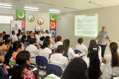 notícia: Sespa treina profissionais do Hospital do Baixo Tocantins em emergência obstétrica 