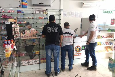 notícia: Polícia Civil apreendeu mais de mil litros de álcool em gel vendido a preço abusivo