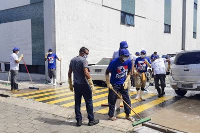 notícia: Santa Casa recebe limpeza, higienização e desinfecção