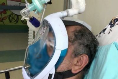 notícia: Santa Casa usa máscaras de mergulho para evitar intubação de pacientes críticos