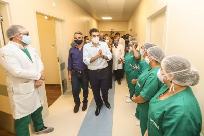 notícia: Governo antecipa entrega do Hospital Regional de Castanhal com mais 120 leitos, sendo 100 clínicos e 20 de UTI