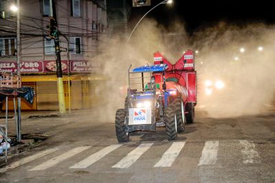 notícia: Feiras e mercados de Belém recebem mais uma ação de desinfecção 