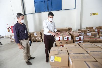 notícia: Governo do Pará distribui remédios para tratamento da Covid-19 aos 144 municípios do Estado