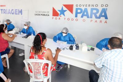 notícia: Governo do Pará chega a Moju com a Policlínica Itinerante para atender pacientes com sintomas da Covid-19