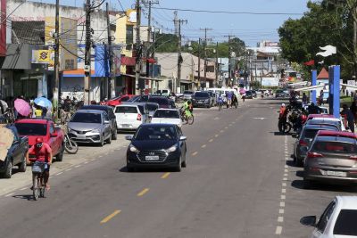 notícia: No feriado de Corpus Christi, Pará registra 43,28% de pessoas em casa