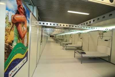 notícia: Hospital de Campanha de Belém tem 50 leitos exclusivos para indígenas