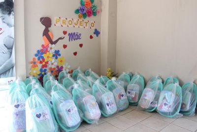 notícia: 'Projeto Mãe' beneficia mais de 330 gestantes com entrega de kit enxoval