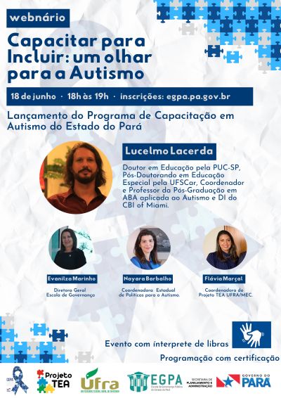 notícia: Programa capacitará servidores para atendimento à pessoa autista